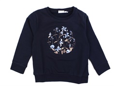 Name It dark sapphire sweatshirt flowers